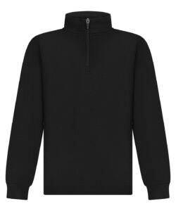 Kids ¼-tracksuit top Black