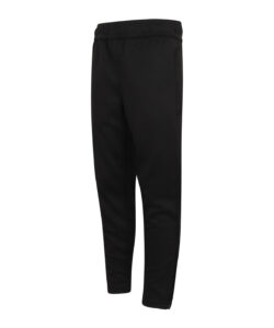 Kids knitted tracksuit pants Black