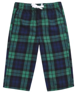 Tartan lounge trousers Green/Navy Check