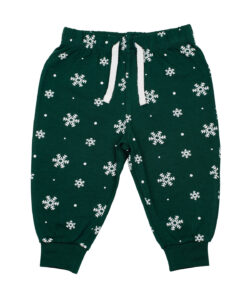 Lounge pants Bottle/White Snowflakes