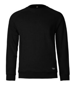 Georgetown – timeless luxury crewneck Black