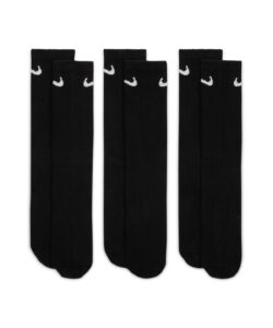 Nike everyday crew socks (3 pairs) Black/White