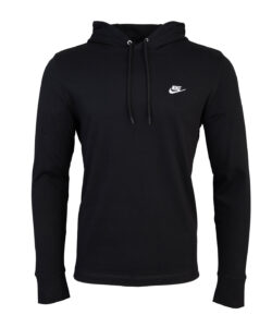 Nike Club knit hoodie Black/Black/White