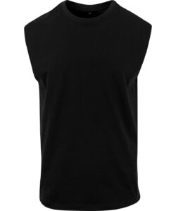 Sleeveless tee Black