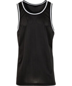 Mesh tank top Black
