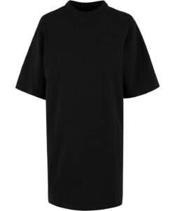 Women’s heavy oversized tee dress Black