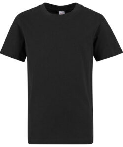 Kids basic regular fit tee Black