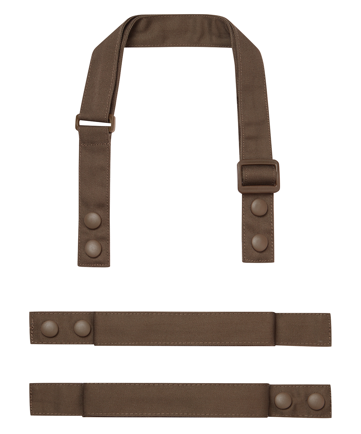 ‘Swap & Pop’ Customisable Apron – Straps Brown