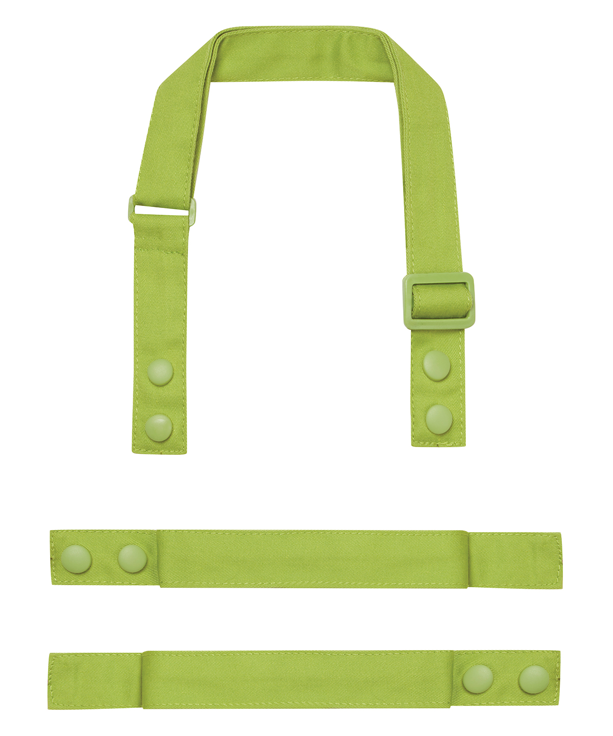 ‘Swap & Pop’ Customisable Apron – Straps Lime