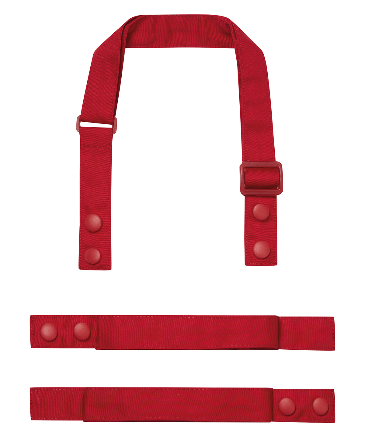 ‘Swap & Pop’ Customisable Apron – Straps Red