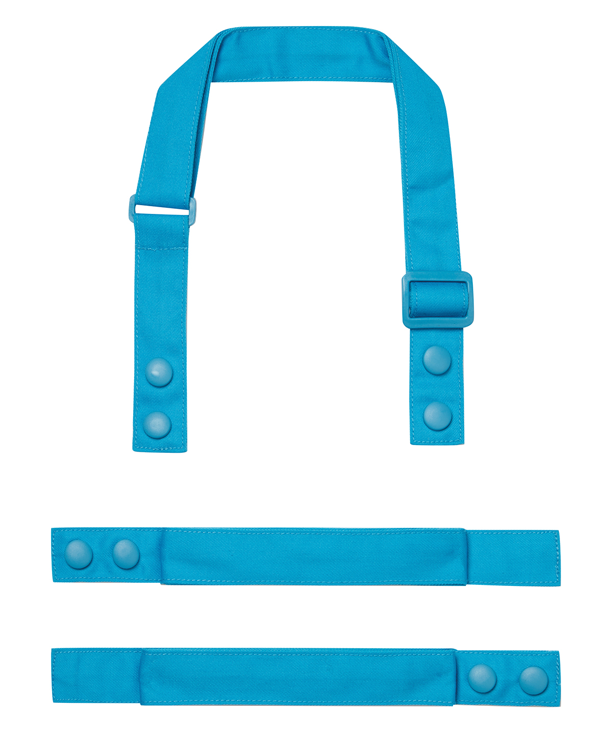 ‘Swap & Pop’ Customisable Apron – Straps Turquoise