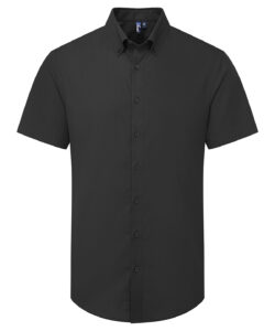 ‘Supreme’ Oxford short sleeve shirt Black