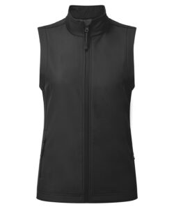 Women’s Windchecker® printable and recycled gilet Black