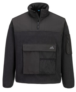 KX3 Sport ¼-zip fleece (KX378) Black