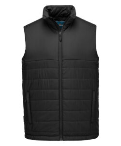 Professional insulated baffle gilet (S606) Black