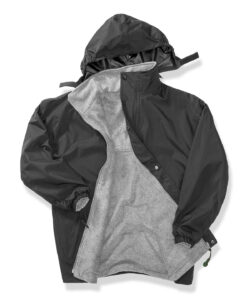 Recycled StormDri 6000 coat Black/Grey