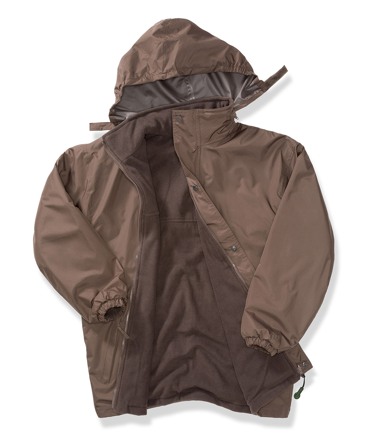 Recycled StormDri 6000 coat Brown/Brown
