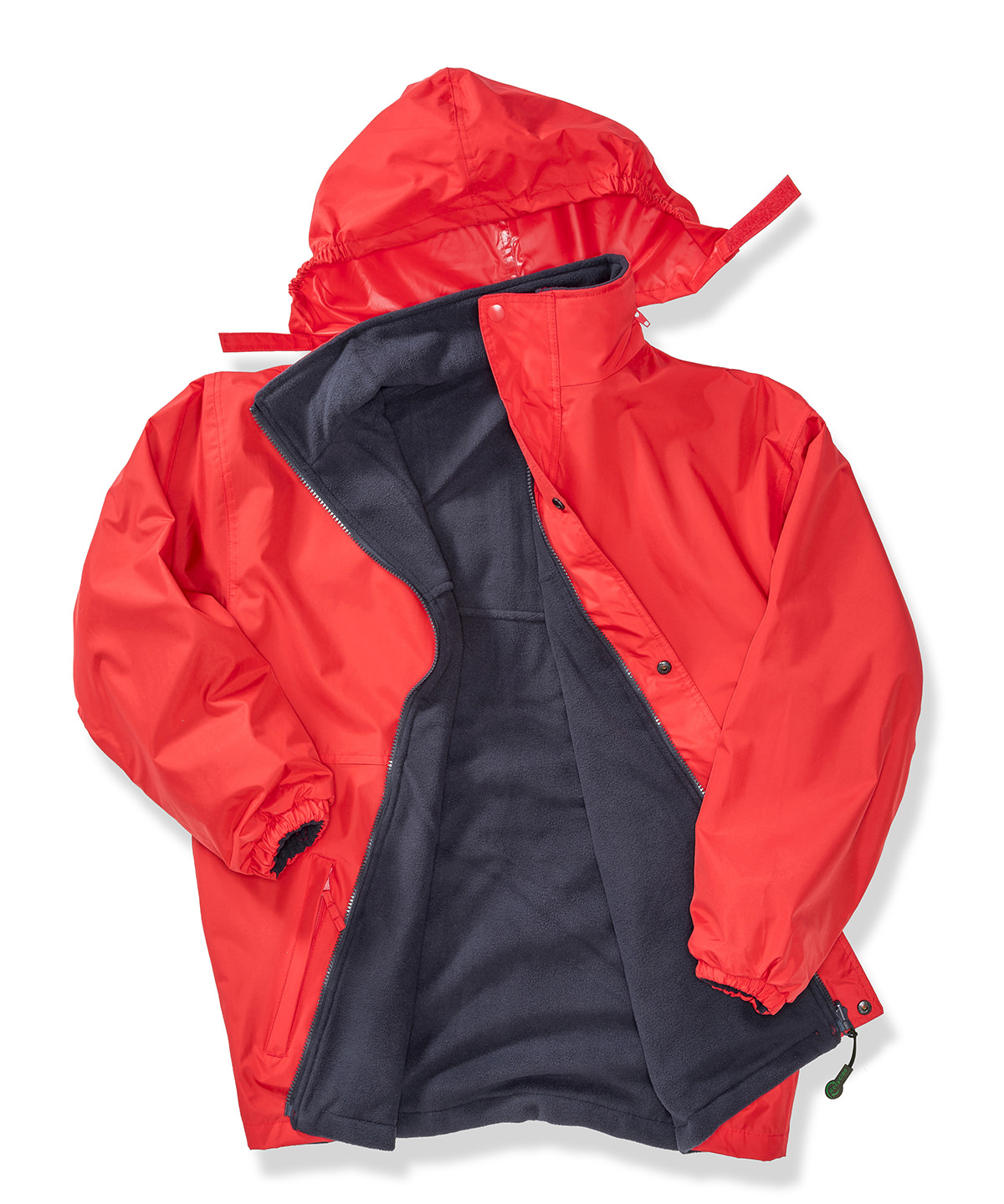 Recycled StormDri 6000 coat Red/Navy