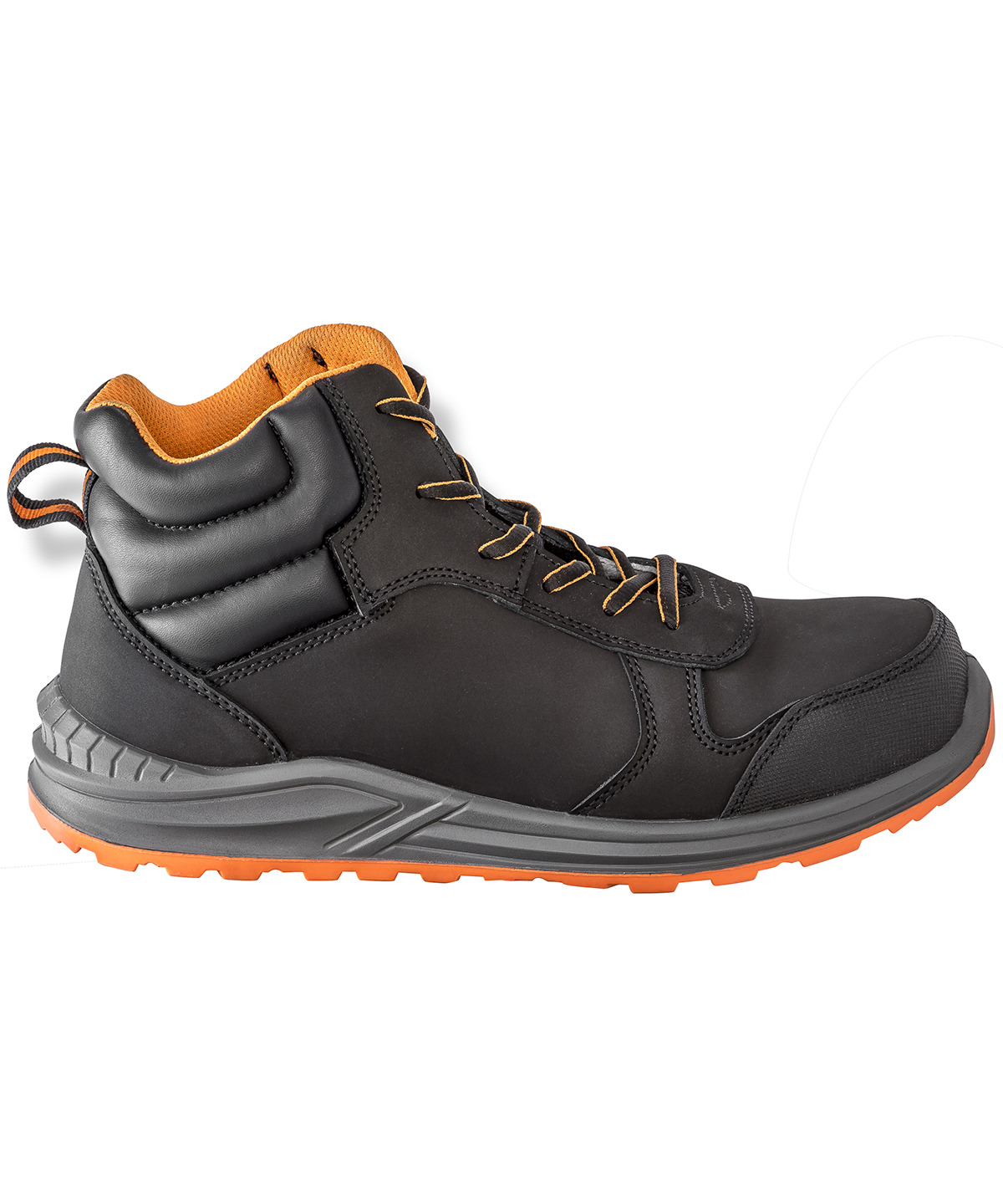 Stirling safety boot Black/Grey/Orange