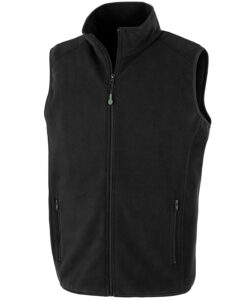 Recycled fleece Polarthermic bodywarmer Black