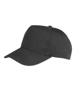 Core junior recycled printer’s cap Black