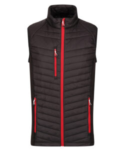 Navigate hybrid bodywarmer Black/Classic Red