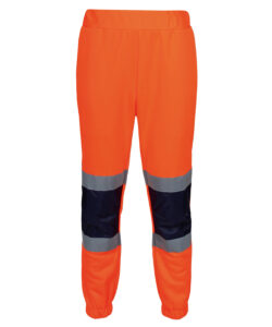 Pro hi-vis joggers Orange/Navy