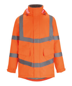 Hi-vis Pro contract Dover parka Orange