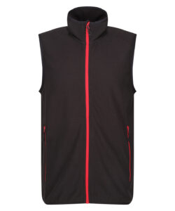 Navigate fleece bodywarmer Black/Classic Red