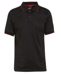 Navigate short sleeve polo Black/Classic Red