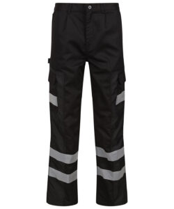 Pro Ballistic workwear cargo trousers Black