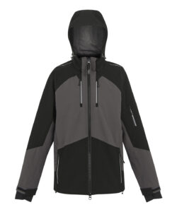4-Tex stretch waterproof shell jacket Slate Grey/Black