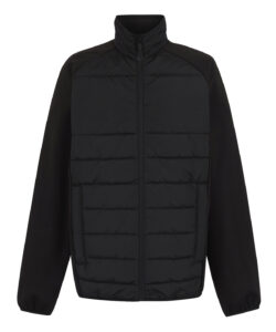 Essential hybrid jacket Black