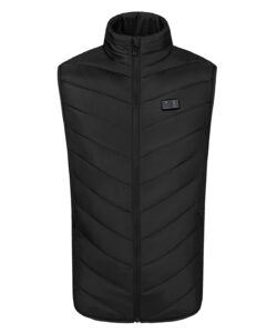 Eskimo unisex heated padded gilet  Black