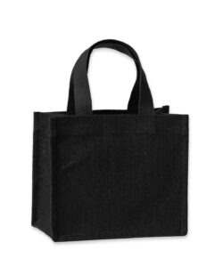 Jute shopper Black/Black