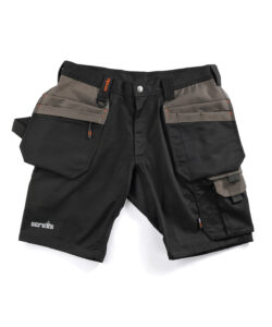 Worker plus holster shorts Black