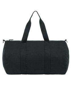 Duffle bag with canvas fabric (STAU892) Black