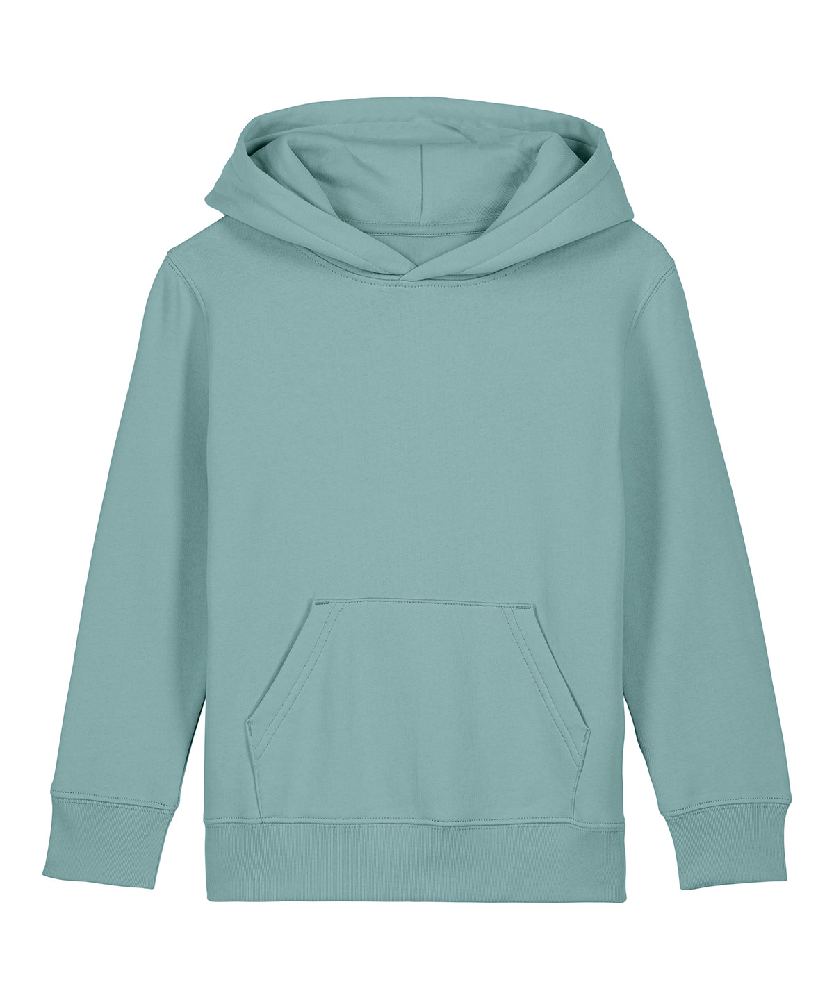 Kids Mini Cruiser 2.0 iconic hoodie sweatshirt (STSK180) Teal Monstera