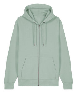 Unisex Cultivator 2.0 iconic zip-thru hoodie sweatshirt (STSU179) Aloe