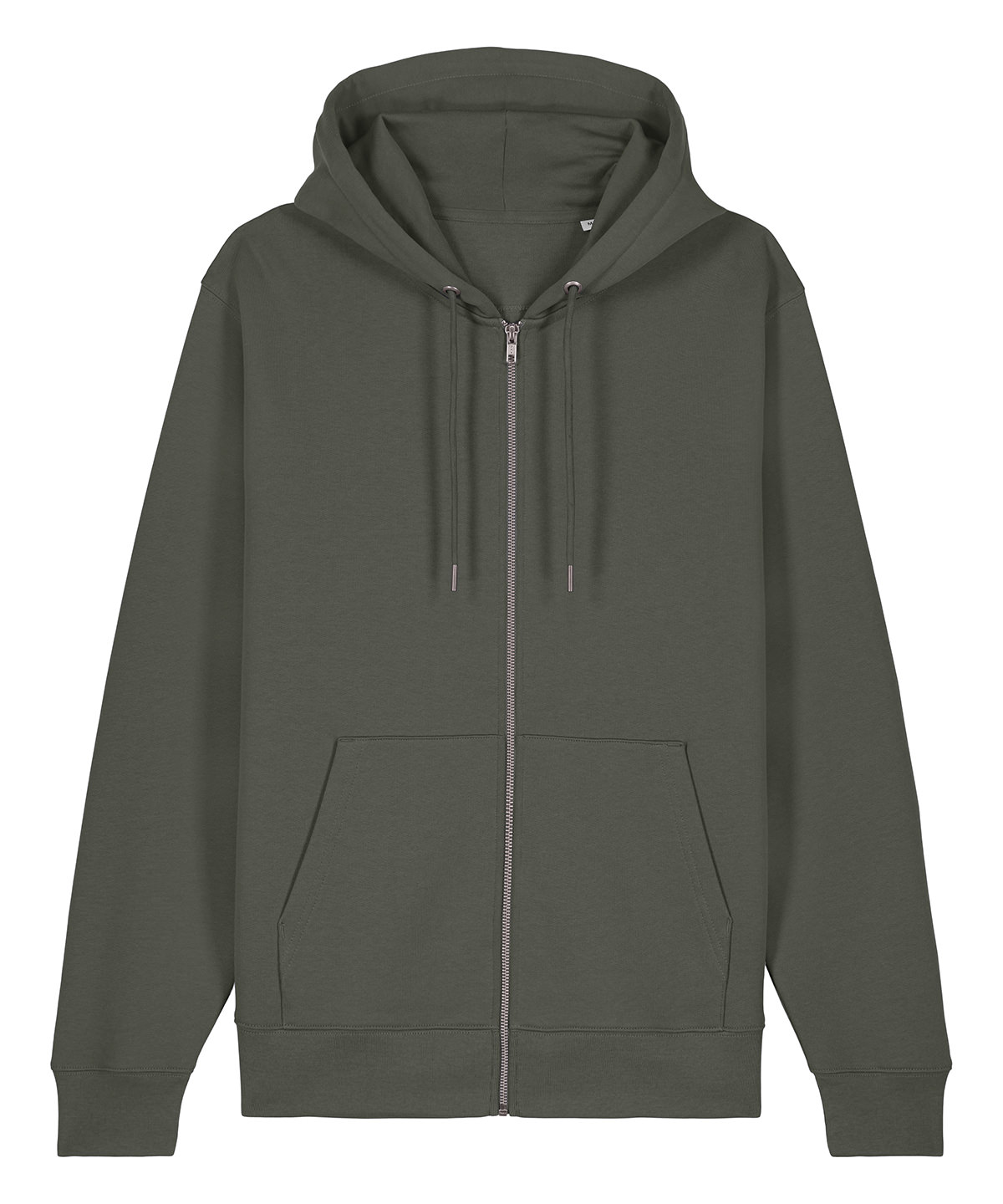 Unisex Cultivator 2.0 iconic zip-thru hoodie sweatshirt (STSU179) Khaki