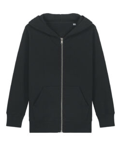 Kids Mini Cultivator 2.0 iconic zip-thru hoodie sweatshirt (STSK182) Black