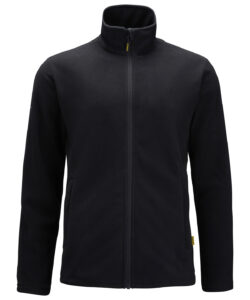 Stanley Dixon zip-through microfleece Black