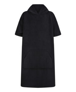 Kids poncho Black
