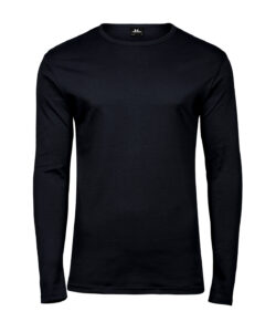 Long sleeve interlock tee (530) Black