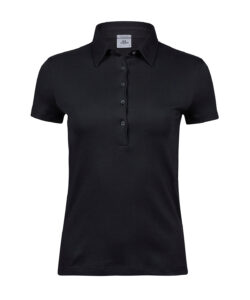 Women’s Pima cotton polo (1441) Black