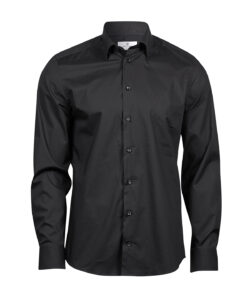 Stretch luxury shirt (4024) Black