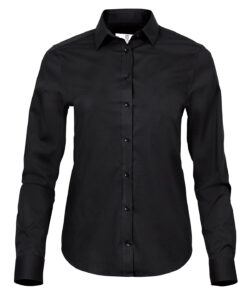Women’s stretch luxury shirt (4025) Black