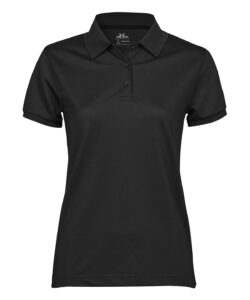 Women’s club polo (7001) Black