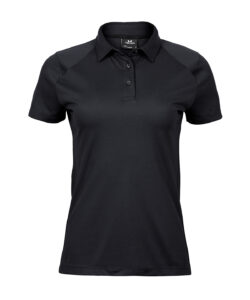 Women’s luxury sport polo (7201) Black