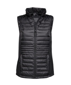 Women’s crossover bodywarmer (9625) Black/Black/Black